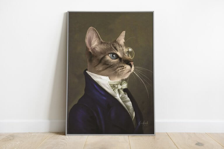 Portrait d'animaux personnalisé